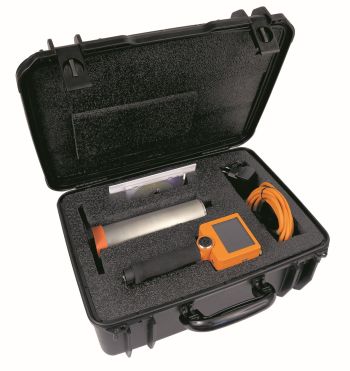 Transport case with Gamma Surveyor Vario and standard accessories